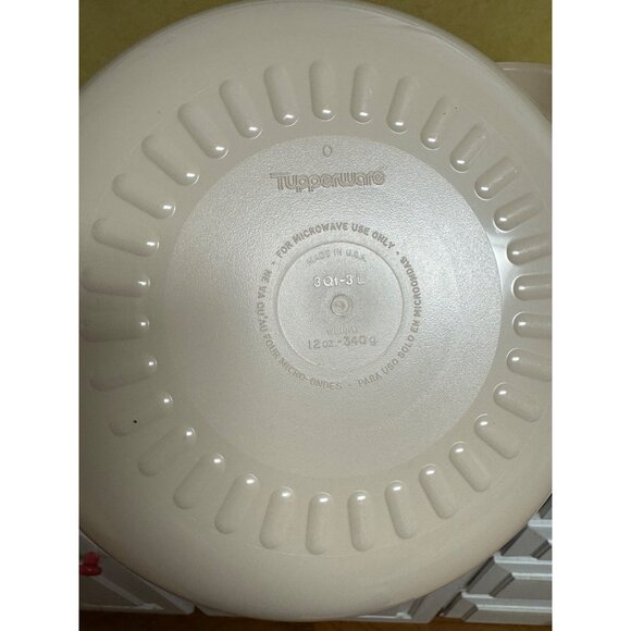 Vintage Tupperware 5 PC Stack Cooker Set Cookbook Microwave Cooking - Picture 6 of 10